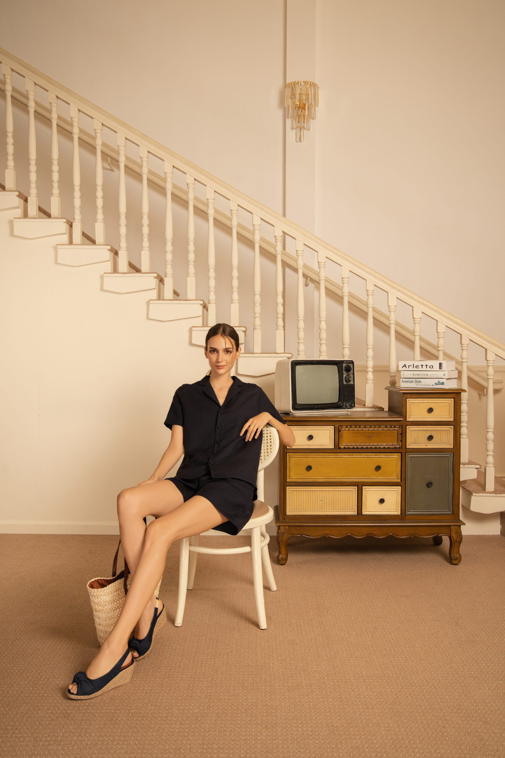 Saigon Summer Linen Top