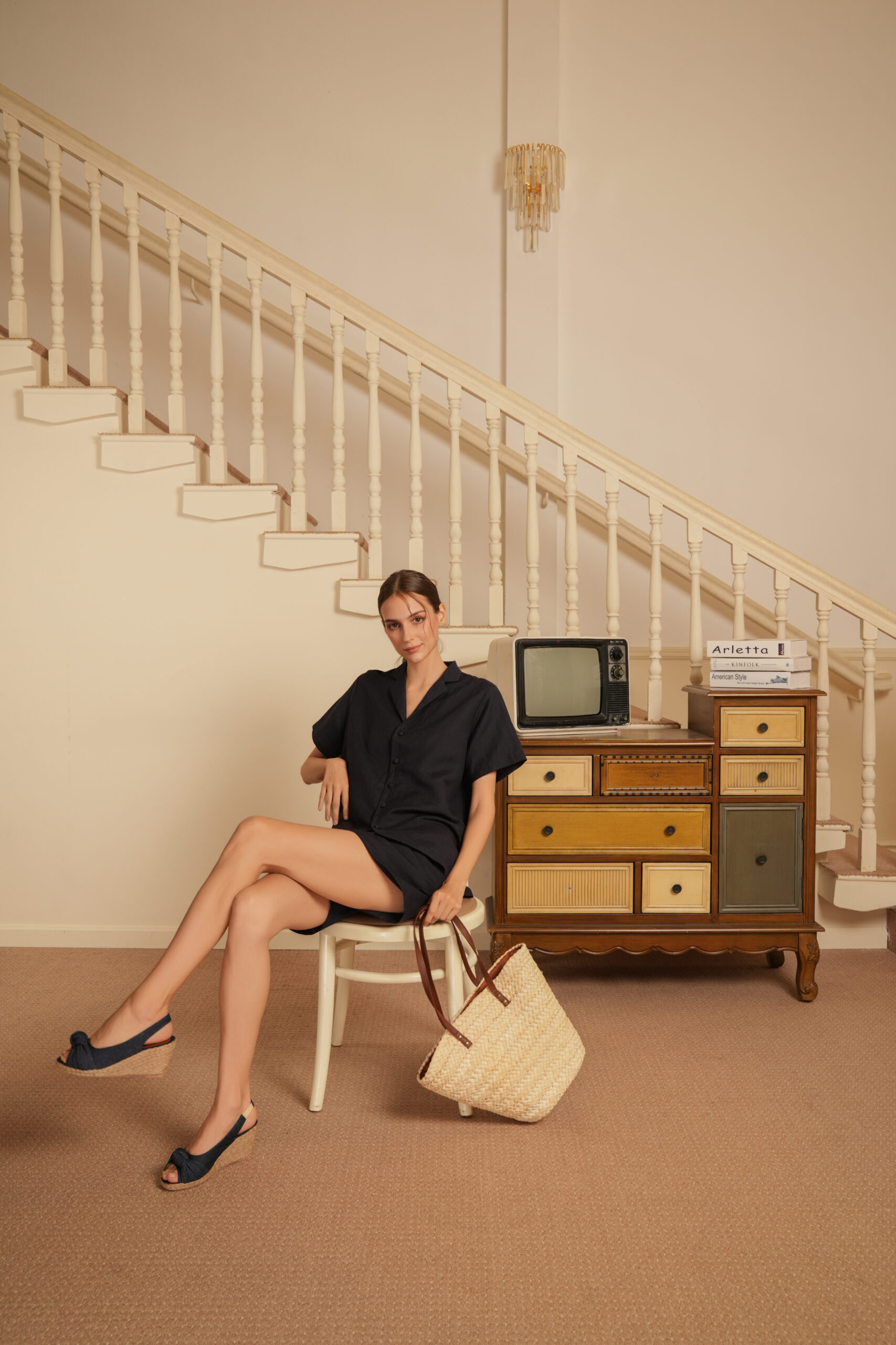 Saigon Summer Linen Top