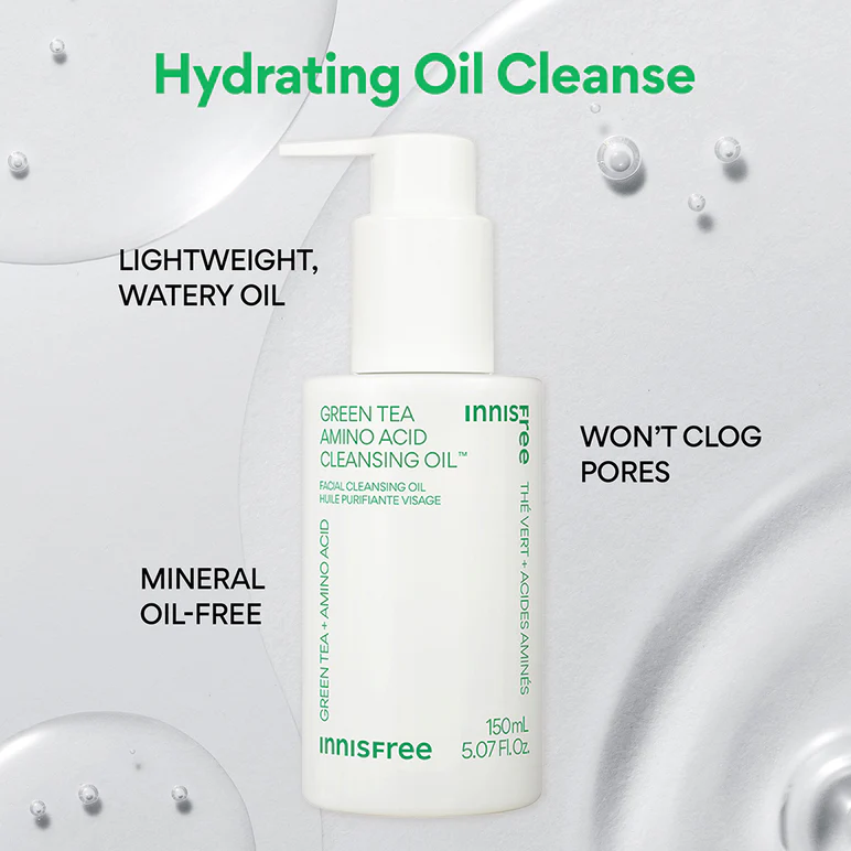 Innisfree Green Tea Amino Hydrating Cleansing Oil 150ml